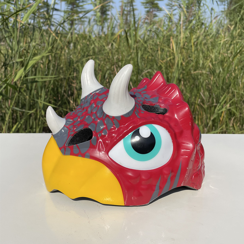 速发骑儿童男行头盔电动车电瓶兽托自行四季独角摩恐龙动物