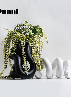 速发装饰推荐管形陶件摆瓷艺约创意家居抽象简术客厅样板间酒店桌