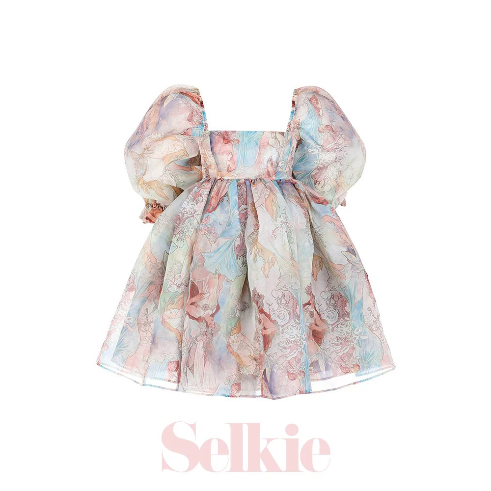 Selkie慕夏美人连衣裙