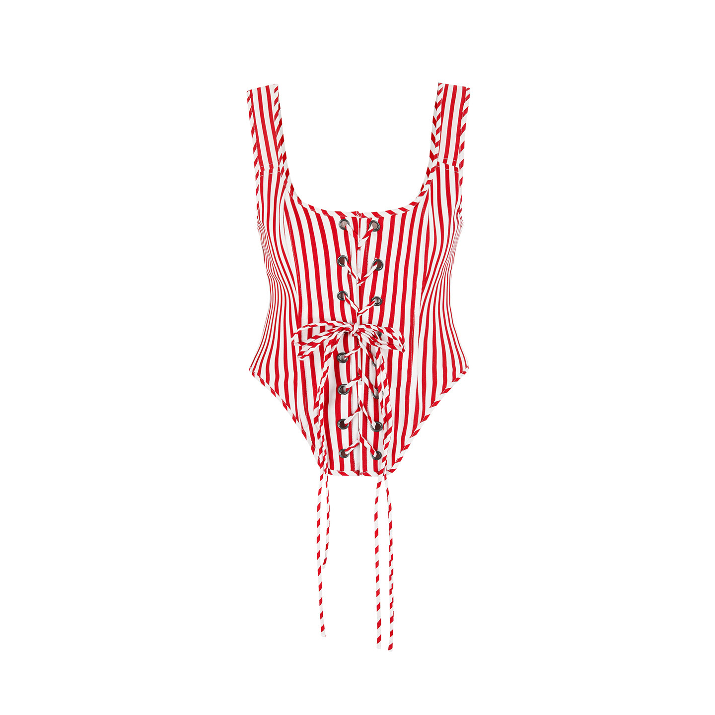 圣诞特辑|红白竖条纹印花 糖果胸衣 Selkie Collection