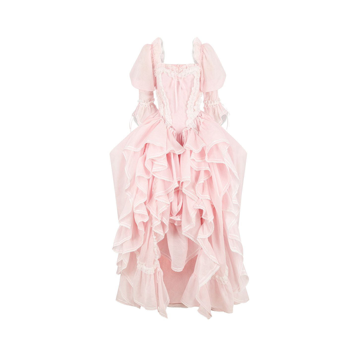 圣诞特辑|典藏传承 柔粉色中袖礼服裙Selkie Collection