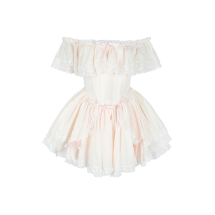 早春上新|“拥抱我”幻影粉 纯棉迷你连衣裙Selkie 下架