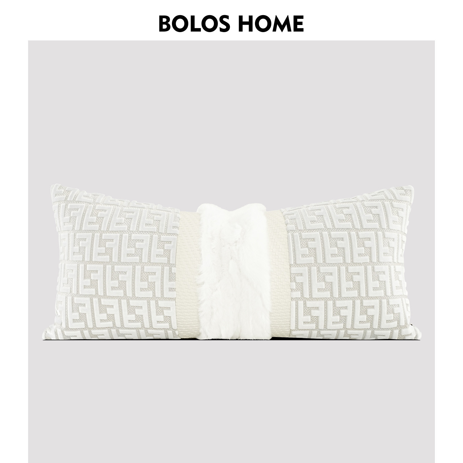 柏洛斯Luxurious『波克』轻奢高端米白双F沙发抱枕大靠垫床头背靠,居家布艺,靠垫/抱枕,淘宝优惠券,粉丝福利购,淘宝优惠卷