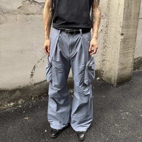 7HILL26ss尼龙拉链口袋Cargo