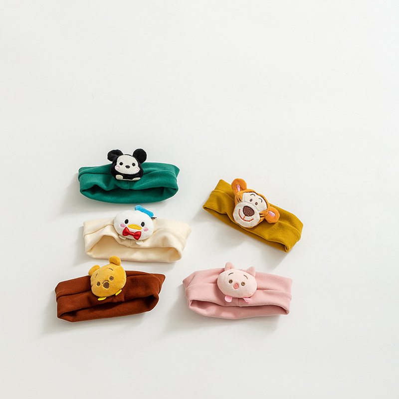 婴儿护囟门帽夏季发带空顶帽春秋薄款宝宝帽子新生儿胎帽可爱卡通