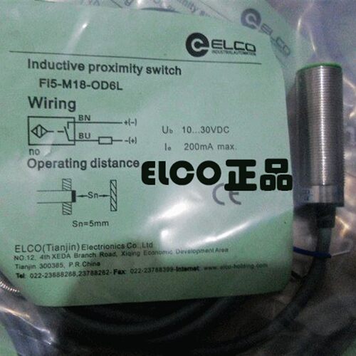 ELCO宜科接近开关正品原装支持验货Ni8-G12-OD6L Ni8-G12-CD6L
