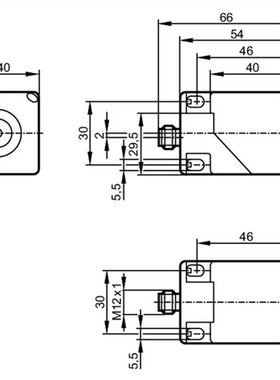 IM5131 IMC3040-BPKG/K1/US-100-DPS电感式接近开关传感器