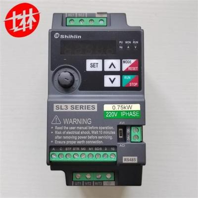 变频器SL3-021-0.75K单相220v 043-1.5KW三相380V调速控制器