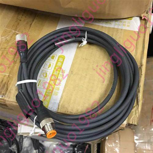 公母对接 传感器连接线M12 4芯 5米