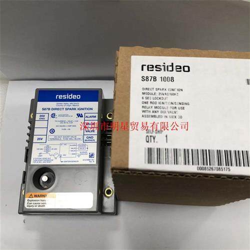 原装正品假一罚十美国Resideo控制器S87B1008现货