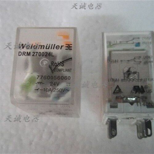 原装正品Weidmuller功率继电器 SRM 270024L DRM270024L