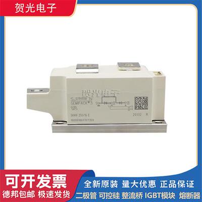 西门康SKKH250/12E SKKH250/16E大功率晶闸管模块 可控硅全新现货