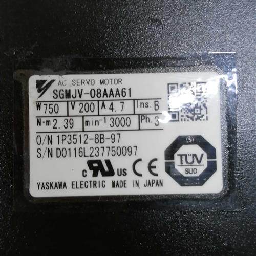 SGMJV-08AAA61 伺服电机 成色漂亮 保修3个月 议价