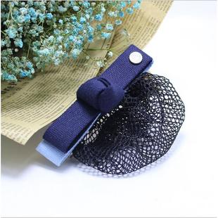 中国移动营业厅专属员工头花女职业发饰品工作盘头发网兜套发网