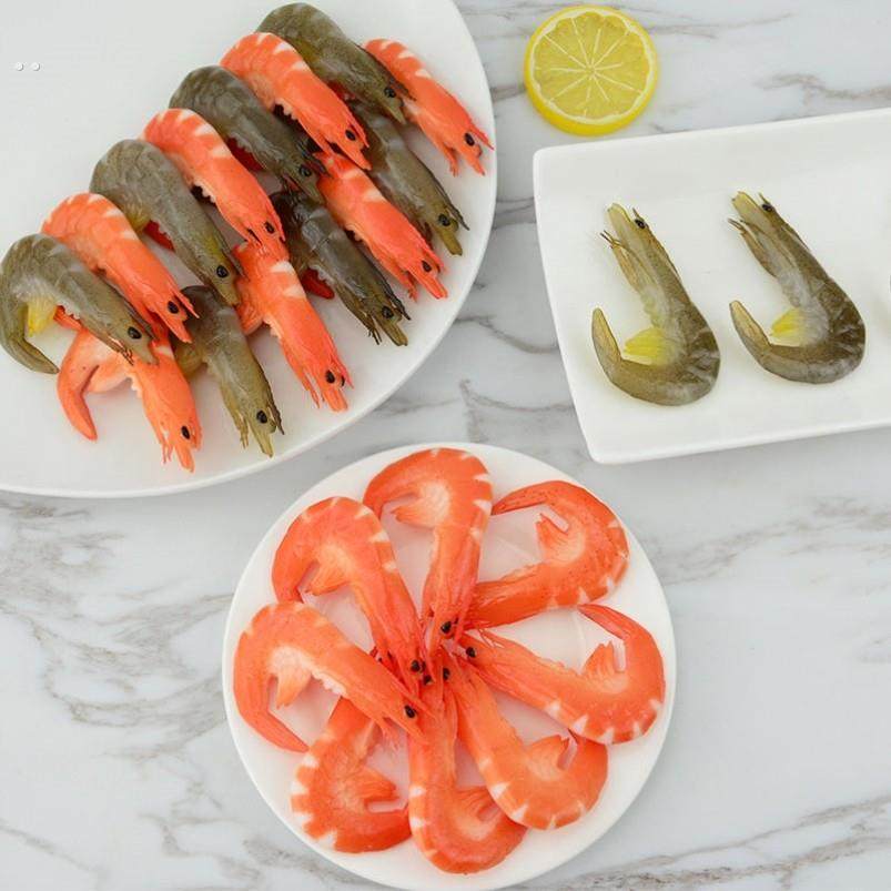 虾模型仿真大虾酒店菜品河虾食物装饰摆设儿童过家家玩具摄影道具,玩具/童车/益智/积木/模型,儿童食玩,淘宝优惠券,粉丝福利购,淘宝优惠卷