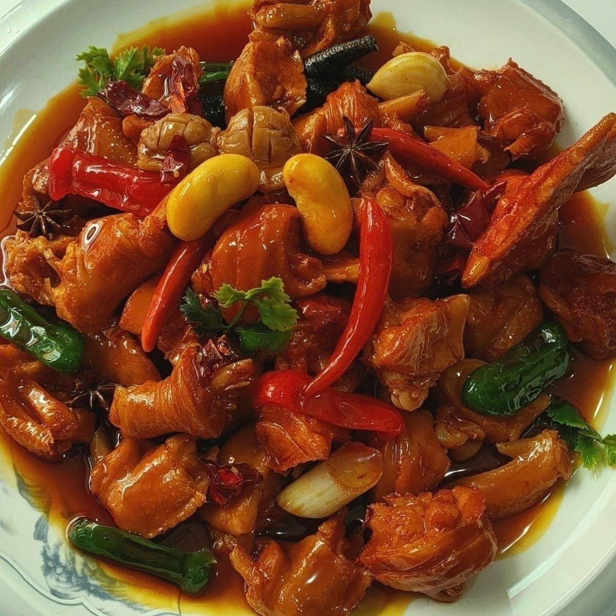 辣子鸡地锅鸡大盘鸡仿真模型假菜食品模型仿真菜假菜品拍摄道具,家居饰品,仿真水果,淘宝优惠券,粉丝福利购,淘宝优惠卷