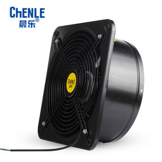 晨乐（CHENLE）晨乐14寸外转子方形排风抽风机工业排气扇通风换气