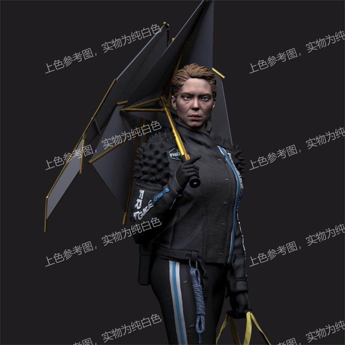 独家gk白模3d打印模型