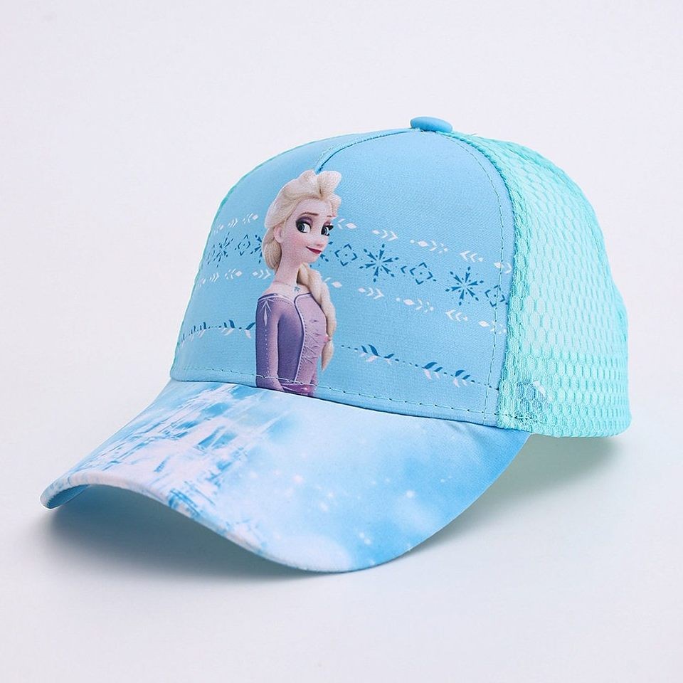 冰雪奇缘儿童遮阳帽夏季防晒