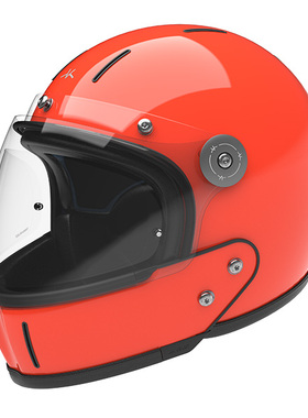 Vermillion朱砂红-VELDT碳纤维复古头盔