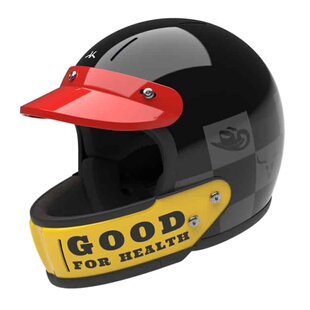 Bad 限量款 好与坏 VELDT碳纤维复古头盔 全盔 Good