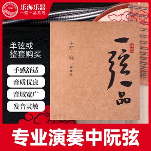乐海专业演奏中阮弦一弦一品琴弦钢芯镍铬丝缠弦1234弦乐器配件