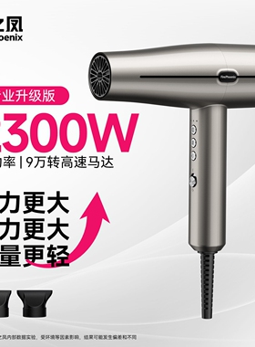 火之凤吹风机M3理发店发廊发型师高速电吹风专用大功率负离子