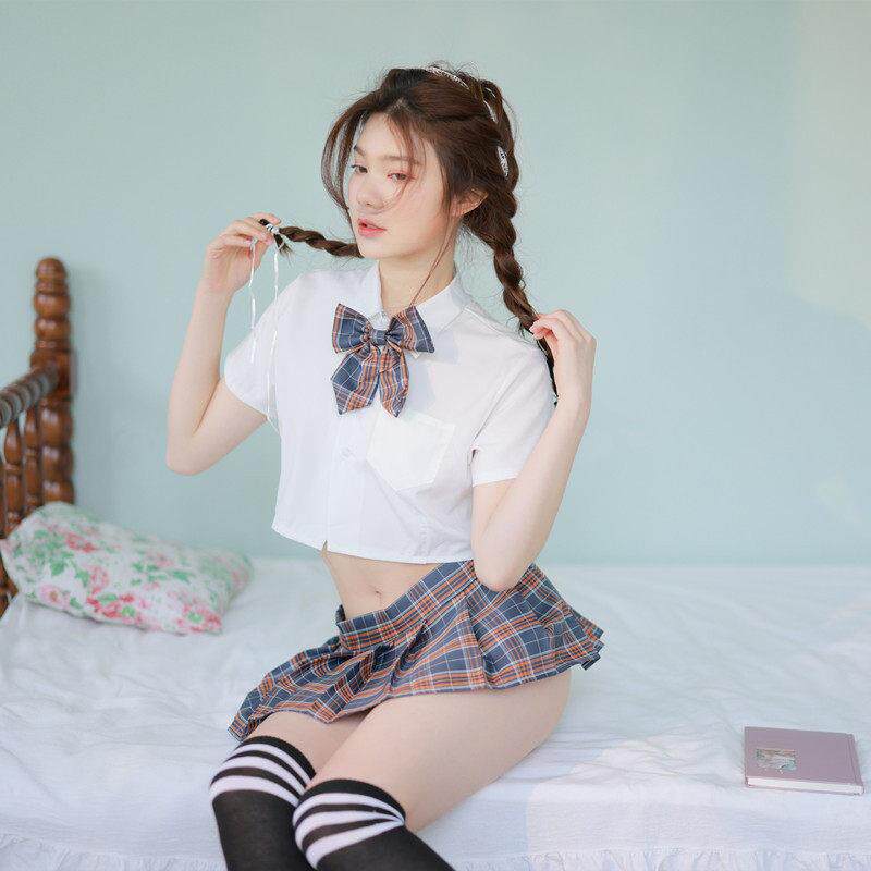 晴趣内衣女JK制服套装少女校园风酒吧领舞表演服qqny学生装诱惑