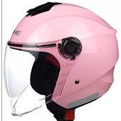 永恒电动摩托车头盔安全帽男女通用半盔四季 防寒保暖头盔 防晒冬季