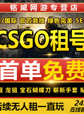 csgo租号官匹5e完美起源2租永恒纪念龙狙野荷宝石迈阿密蝴蝶刀