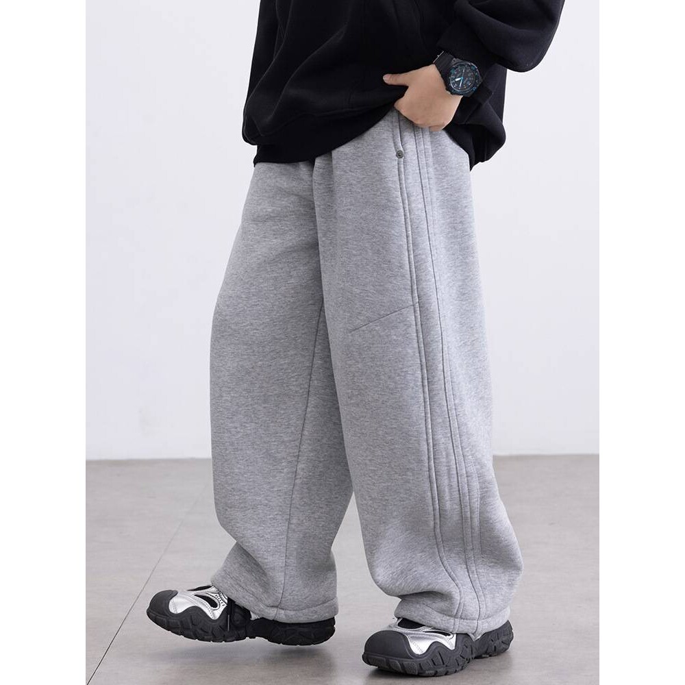 官方品牌男童春款裤子2026春秋新款中大童休闲运动裤时尚百搭阔腿