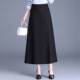 高腰时尚 官方品牌亮丝通勤A字裙垂感大摆半身裙女2026年春季 新款