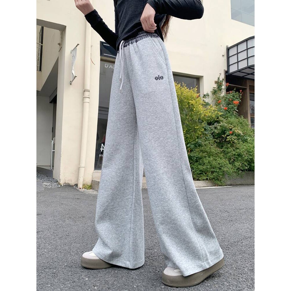 官方品牌女童春款休闲裤2026新款中大童时尚百搭宽松长裤春秋款运