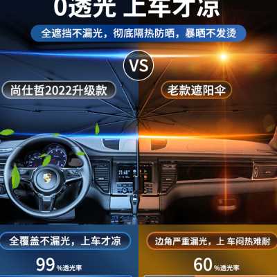 速发厂家专车专用玻遮遮伞车窗车帘防晒隔热前挡风汽璃板罩车载