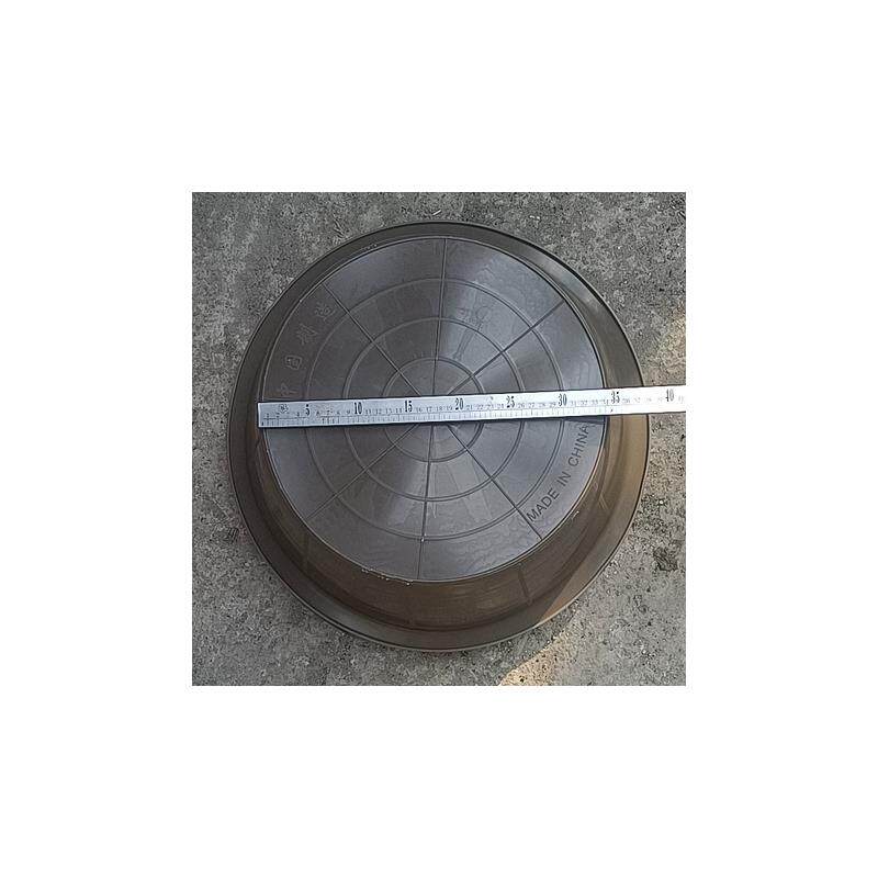 现货大号建筑灰盆塑q料橡胶牛筋盆工地用加厚水泥砂浆皮盆