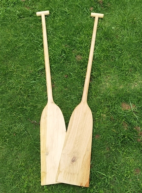 速发装木划船木桨纯手工划桨龙舟船桨漂摆船桨摇划船纪念原饰流放