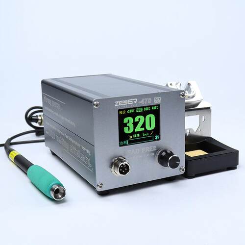 现货大功率密焊h台手柄适用T210/245/470一体式拔插发热芯焊锡电