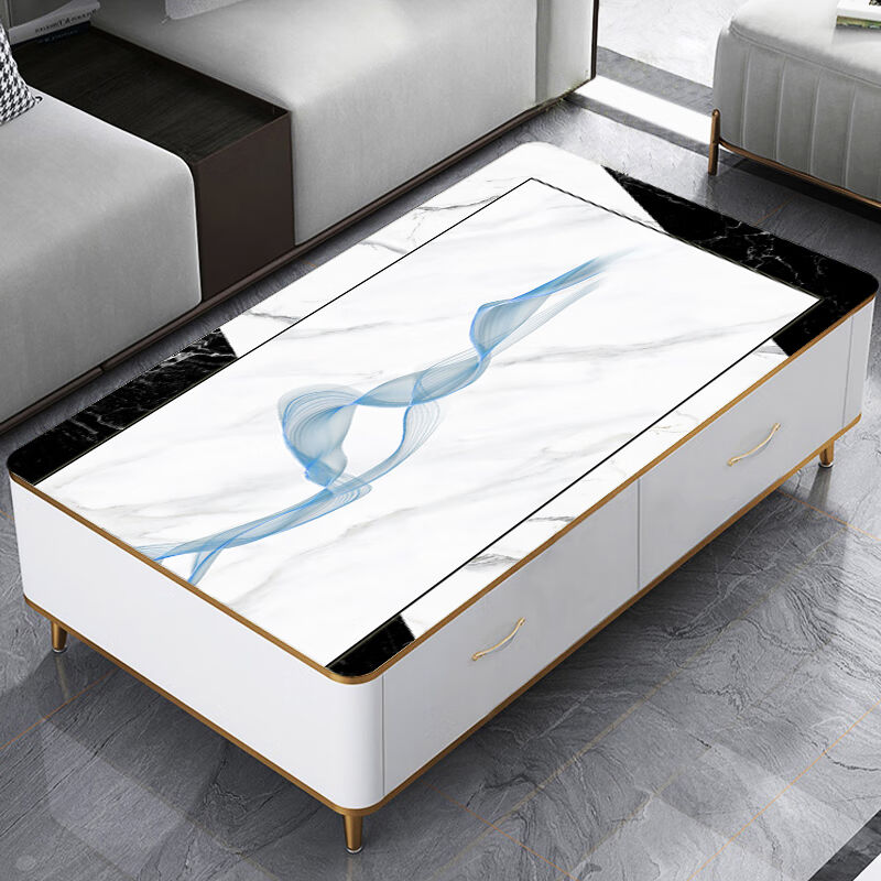 Rui.B茶几桌布pvc防水防油免洗防烫软玻璃简约餐桌垫子防辣椒油桌