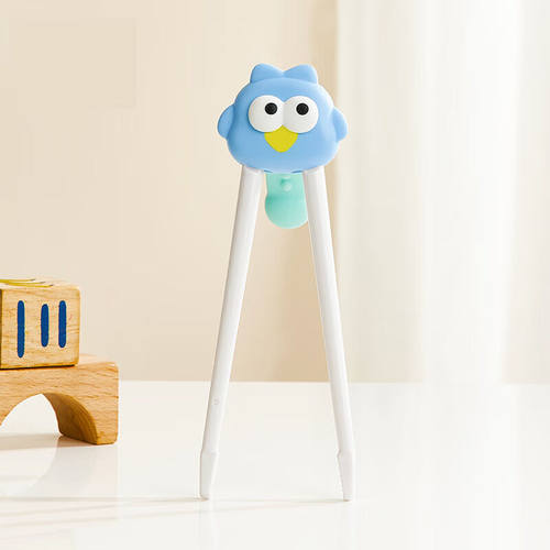 健必爱儿童筷子训练筷3岁5二三宝宝开放式虎口学习练习筷6-12幼儿