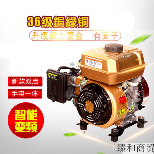 初构想48v60v72v伏四轮车汽车轿车增程器汽油发电机电启动3kw(48-