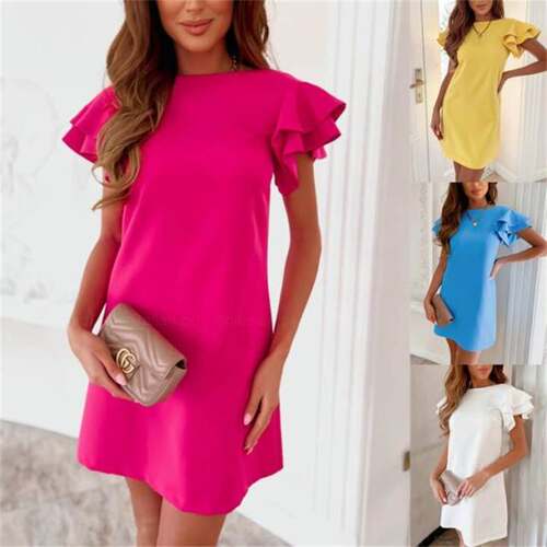 fashion women dress summer casual loose ladies dresses连衣裙