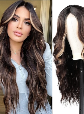 欧美假发 Europea style lady long curls hair Cosplay wave wig