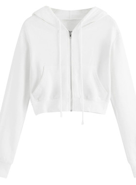 Sweatshirt women 2020 autumn and winter casual short hooded