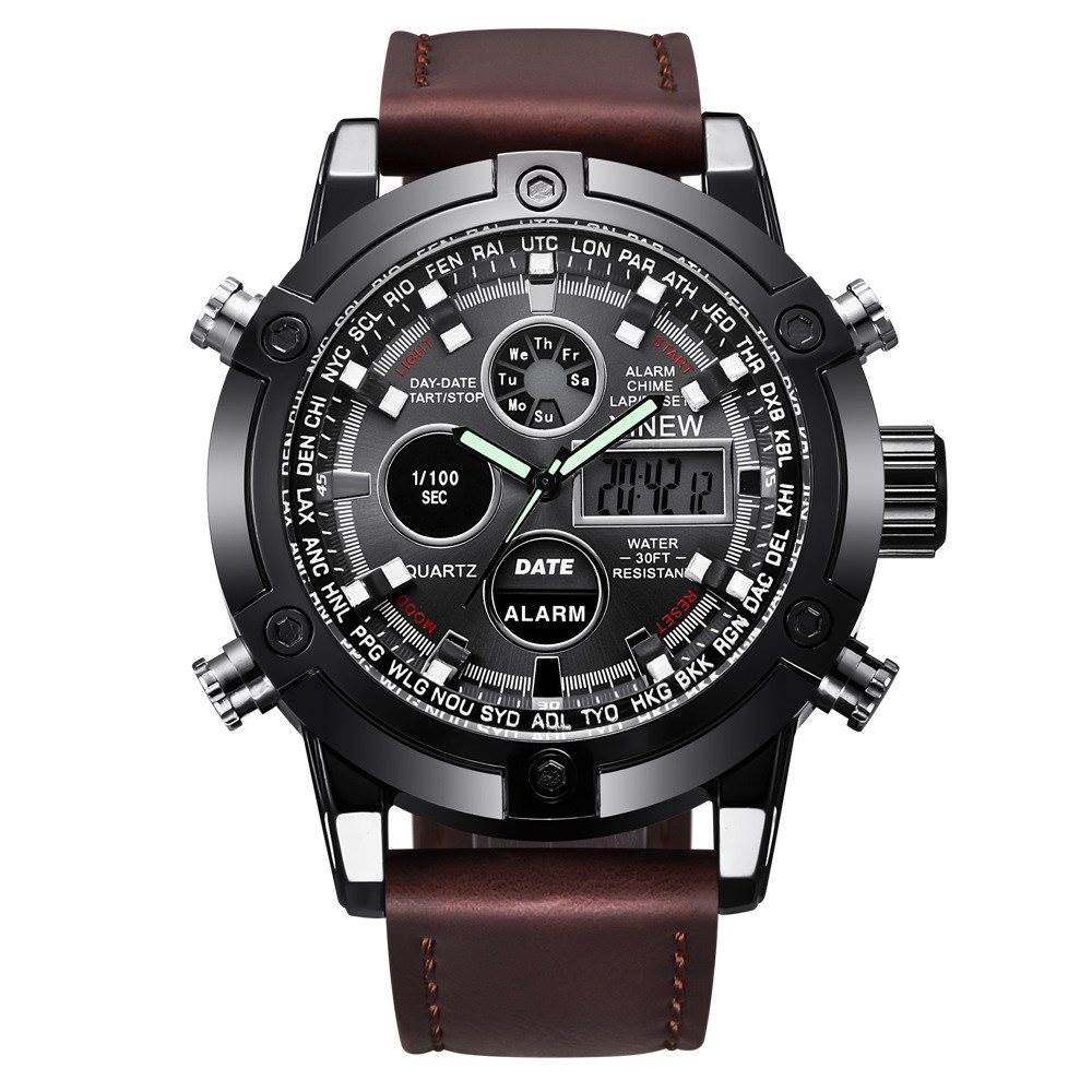 男表Men's watch man wrist watches calendar watch ч