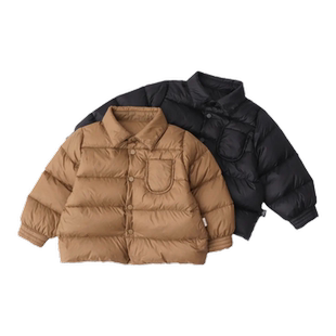 儿童羽绒服宝宝轻薄婴儿外穿衣服男女童秋冬季内胆加厚中小童冬装