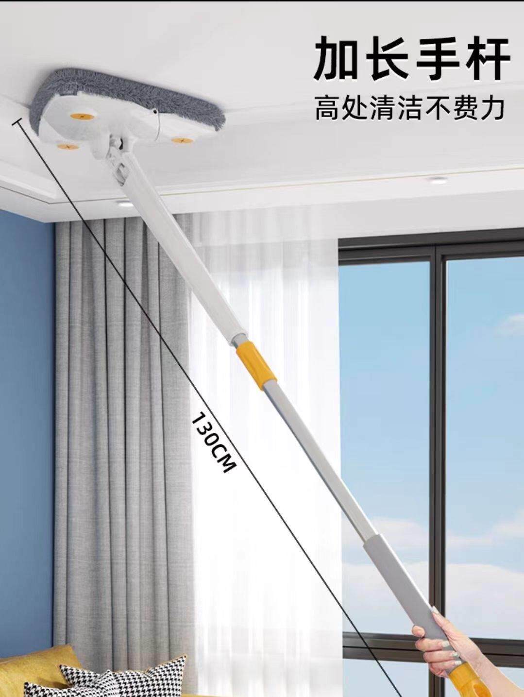 拖地神器云手图三角拖把手洗仿免蝶拧other/其蝴拖把家用瓷砖玻璃