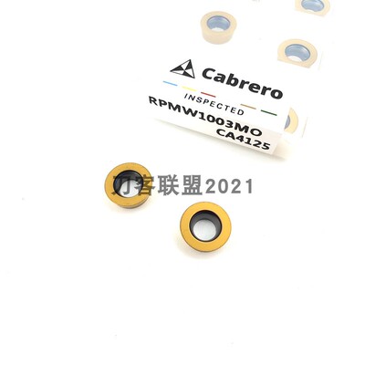 Cabrero卡伯罗R5数控铣刀片RPMW1003MO CA4125 钢件