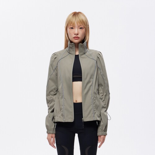户外机能防泼水修身外套