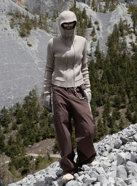 【保暖羊毛】UPON PRO高领针织衫可拆卸毛衣外套秋冬开衫羊毛衫