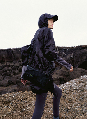 【25秋季新品】UPON PRO 宽松轻量可收纳轻量连帽卫衣透气上衣
